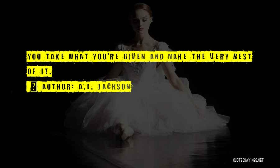 A.L. Jackson Quotes 1964768
