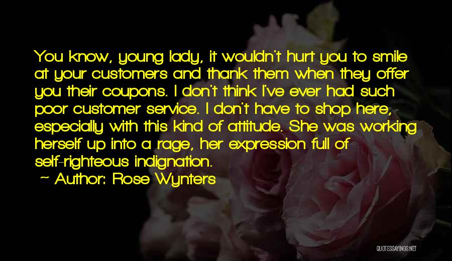 A Lady's Smile Quotes By Rose Wynters