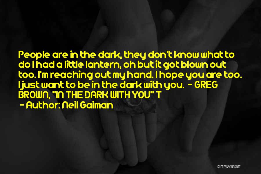 A Lantern In Her Hand Quotes By Neil Gaiman