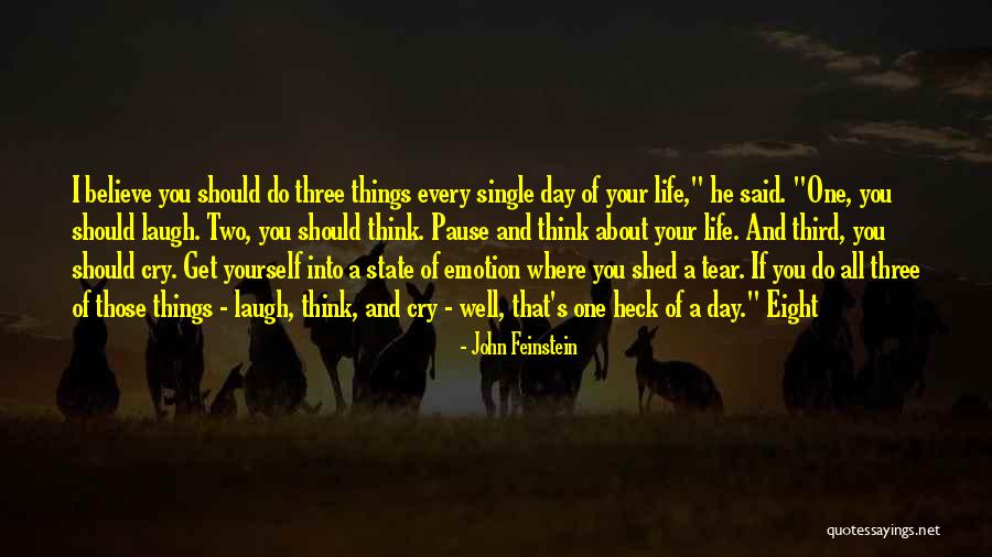 A Laugh A Day Quotes By John Feinstein A Laugh A Day Quotes By John Feinstein