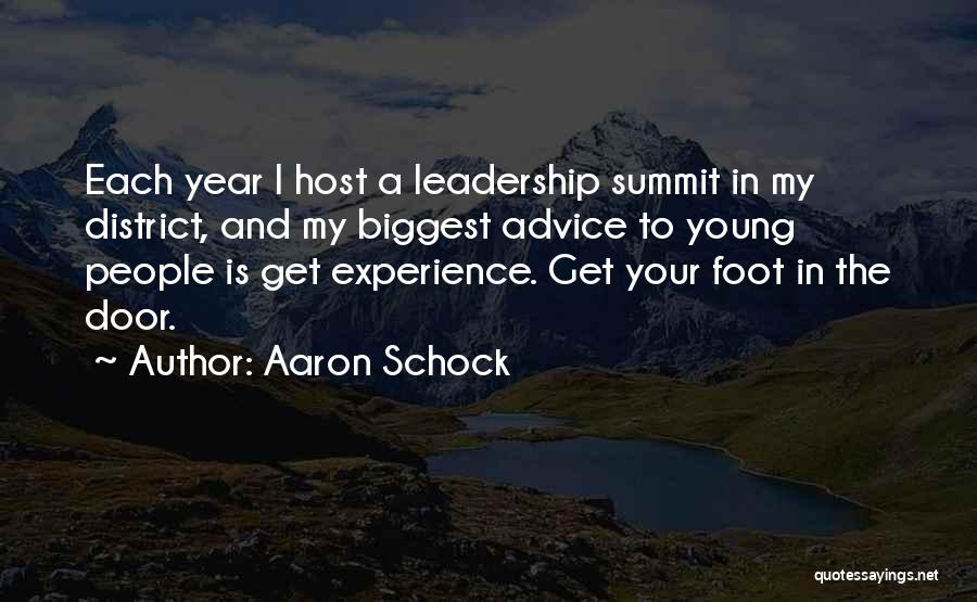 A Leadership Quotes By Aaron Schock