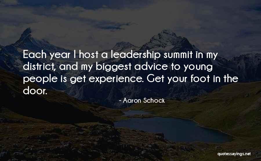 A Leadership Quotes By Aaron Schock