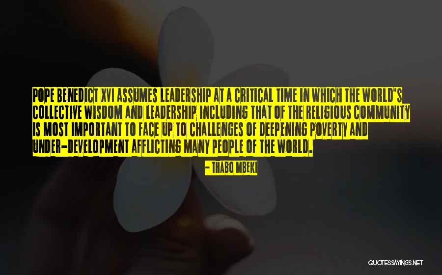 A Leadership Quotes By Thabo Mbeki