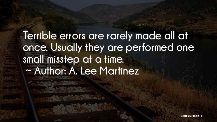 A. Lee Martinez Quotes 964175