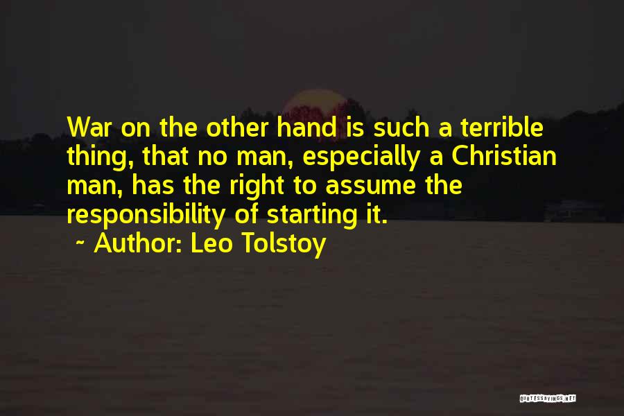 A Leo Man Quotes By Leo Tolstoy