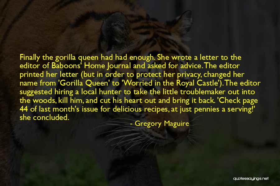 A Letter Name Quotes By Gregory Maguire A Letter Name Quotes By Gregory Maguire