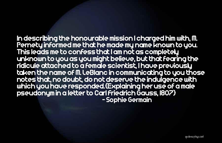 A Letter Name Quotes By Sophie Germain A Letter Name Quotes By Sophie Germain