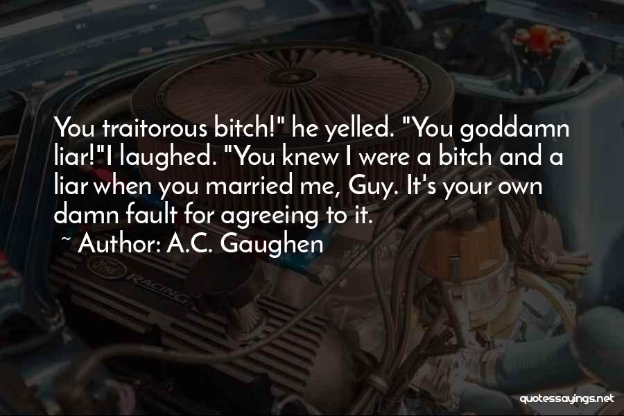 A Liar Guy Quotes By A.C. Gaughen