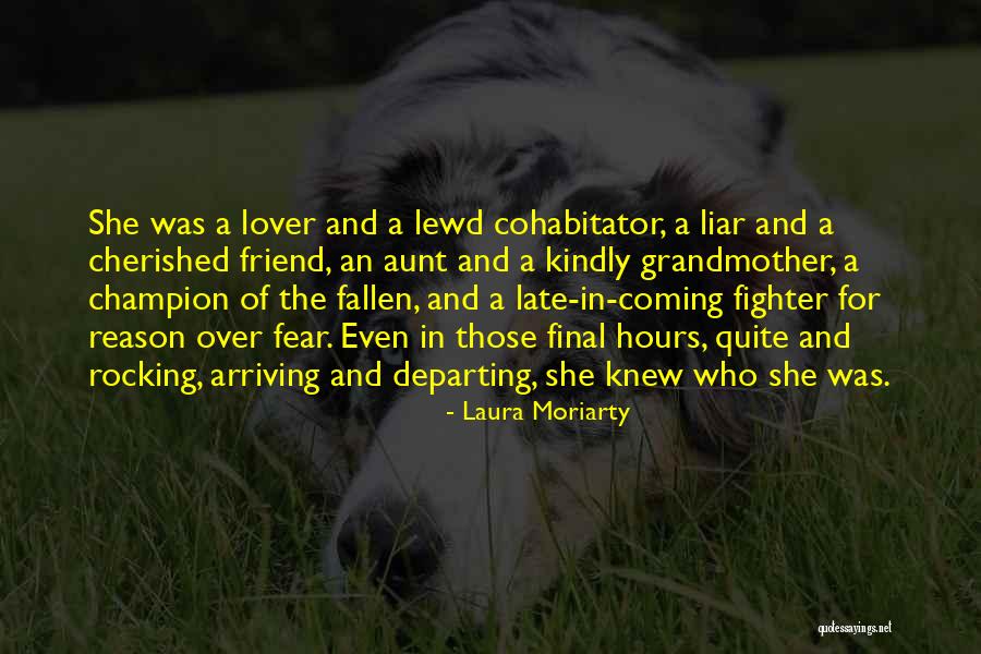 A Liar Quotes By Laura Moriarty