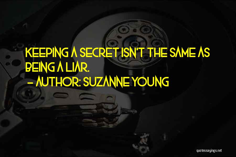 A Liar Quotes By Suzanne Young