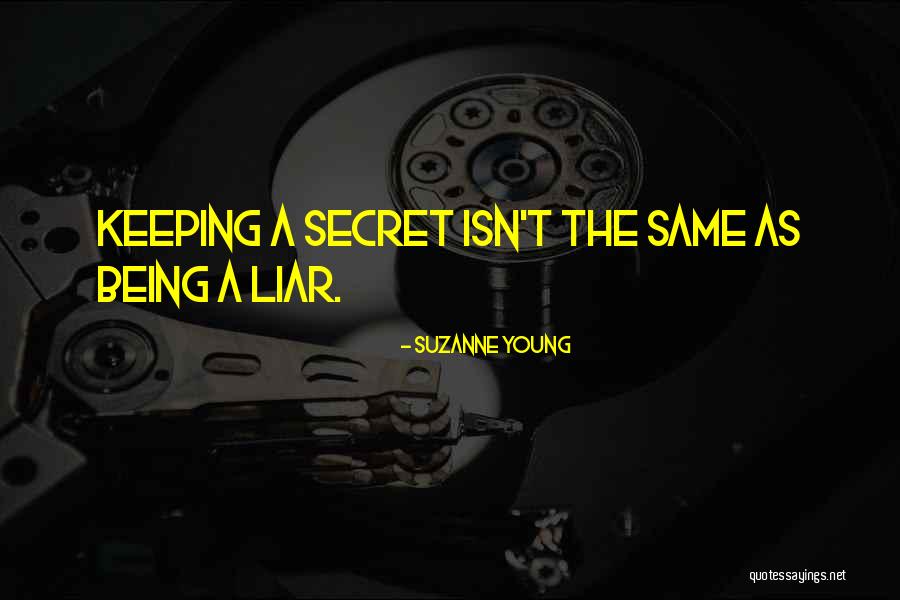 A Liar Quotes By Suzanne Young