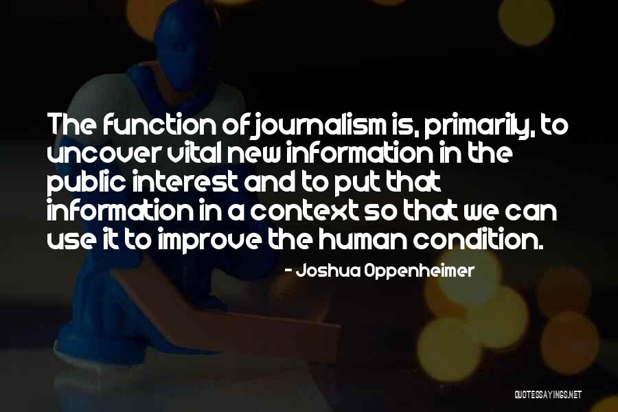 A Liberating Approach Quotes By Joshua Oppenheimer A Liberating Approach Quotes By Joshua Oppenheimer