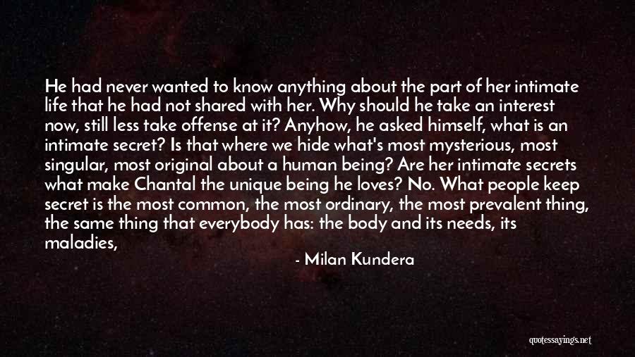 A Life Less Ordinary Quotes By Milan Kundera A Life Less Ordinary Quotes By Milan Kundera