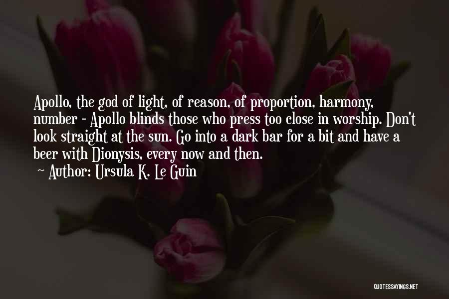 A Light In The Dark Quotes By Ursula K. Le Guin