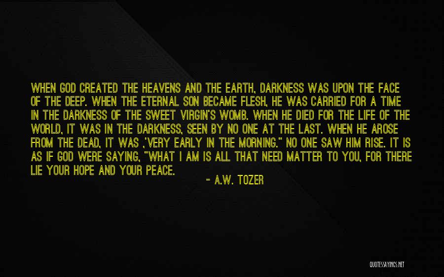 A Light Of Hope Quotes By A.W. Tozer