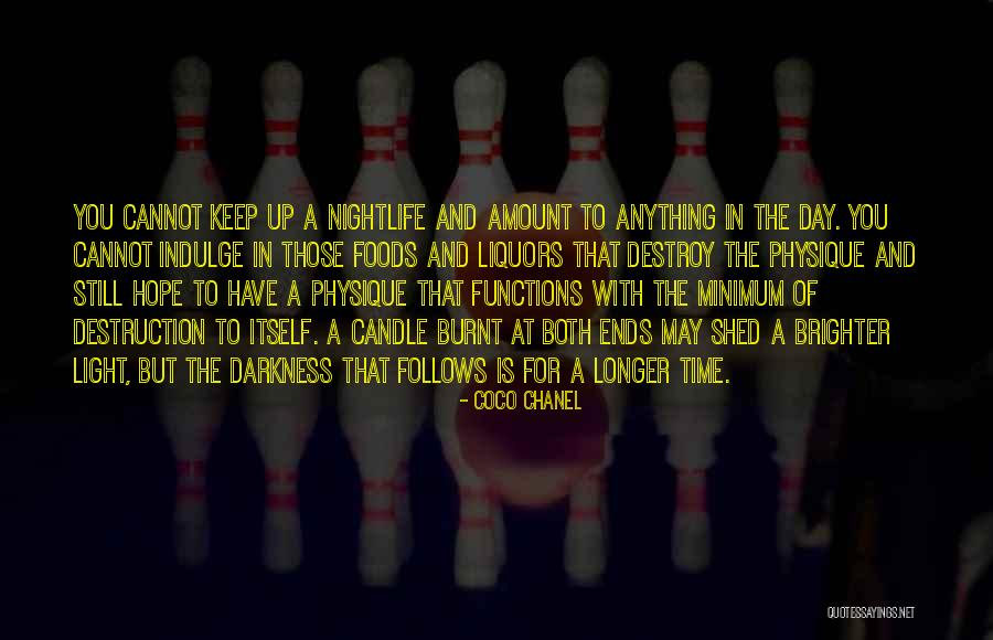 A Light Of Hope Quotes By Coco Chanel