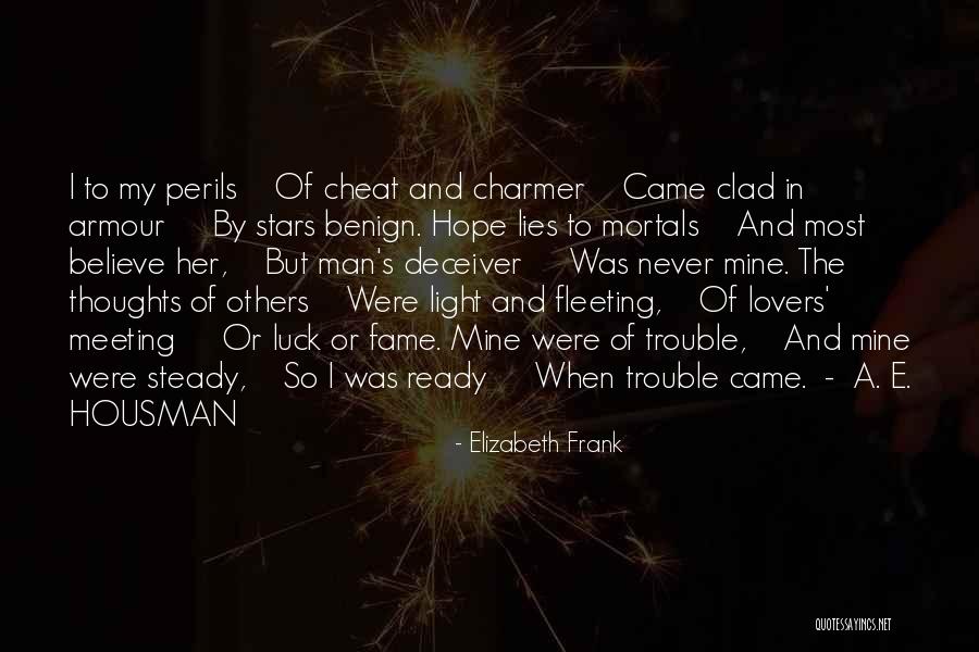 A Light Of Hope Quotes By Elizabeth Frank