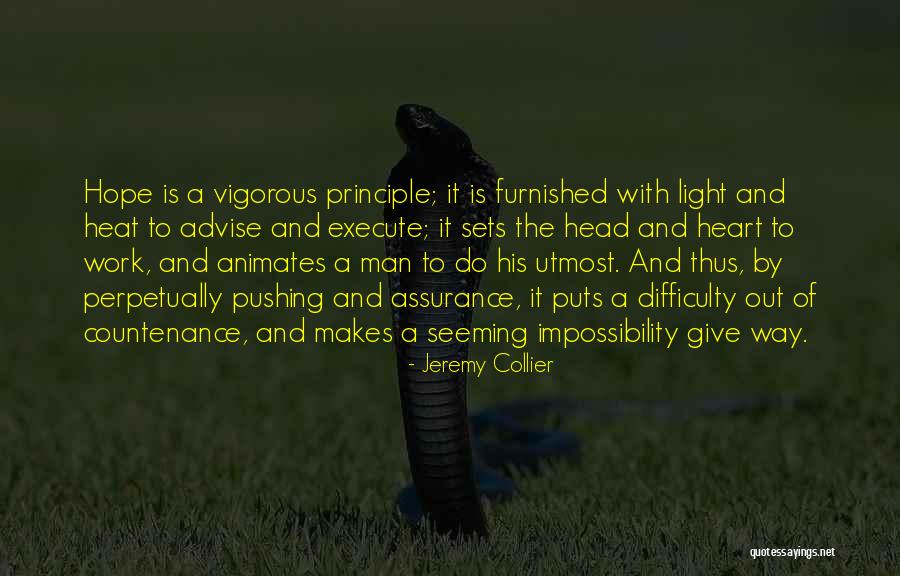 A Light Of Hope Quotes By Jeremy Collier A Light Of Hope Quotes By Jeremy Collier