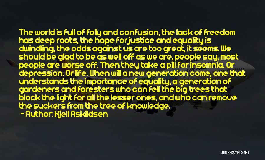 A Light Of Hope Quotes By Kjell Askildsen