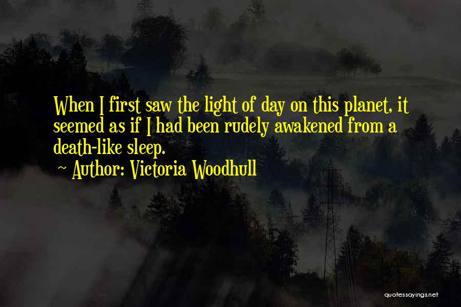 A Light Quotes By Victoria Woodhull