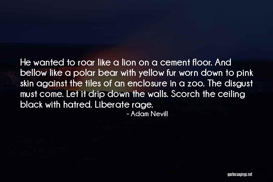 A Lion Quotes By Adam Nevill