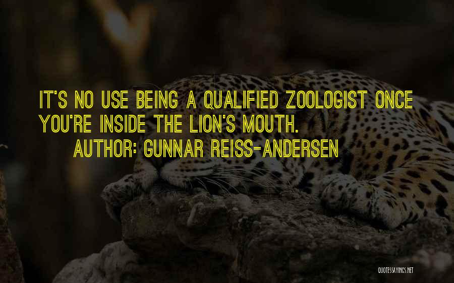 A Lion Quotes By Gunnar Reiss-Andersen