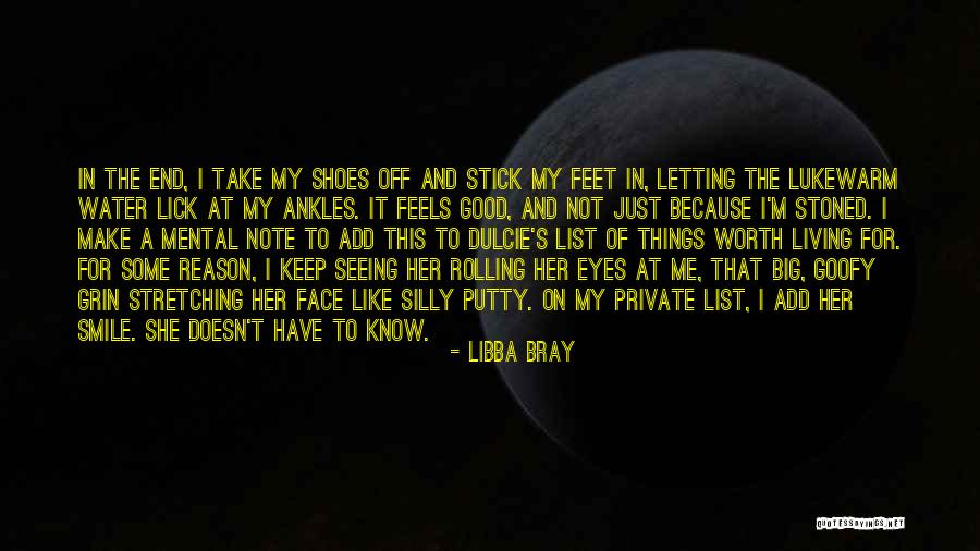 A List Of Things Quotes By Libba Bray A List Of Things Quotes By Libba Bray
