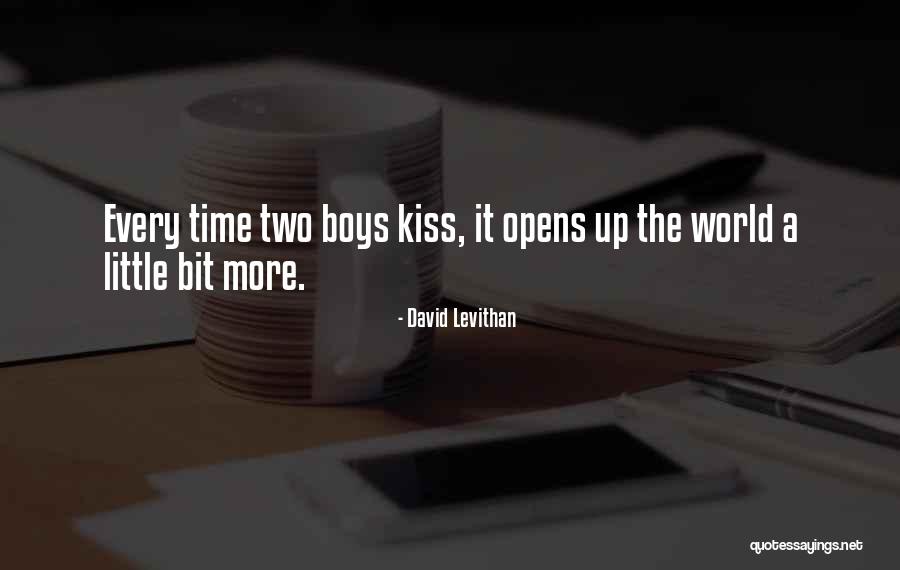 A Little Bit More Quotes By David Levithan