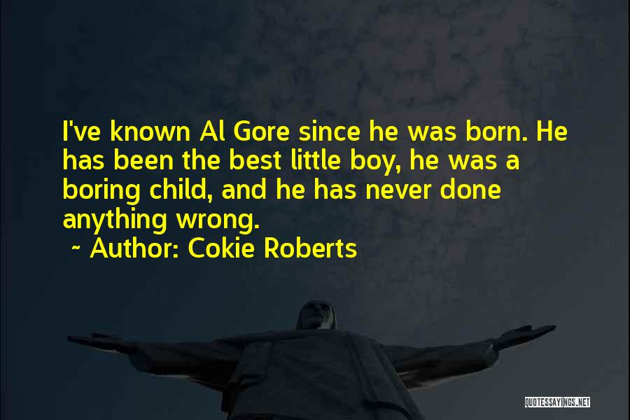 A Little Boy Quotes By Cokie Roberts