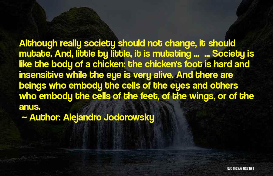 A Little Change Quotes By Alejandro Jodorowsky