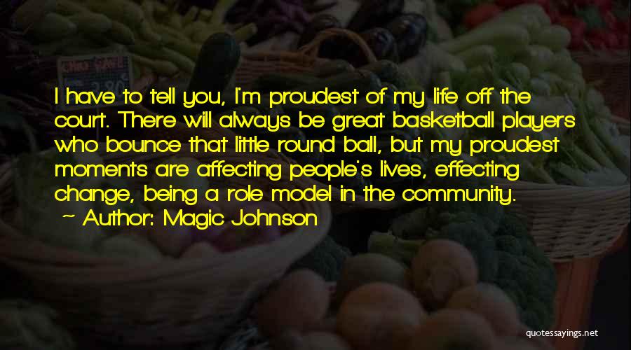 A Little Change Quotes By Magic Johnson