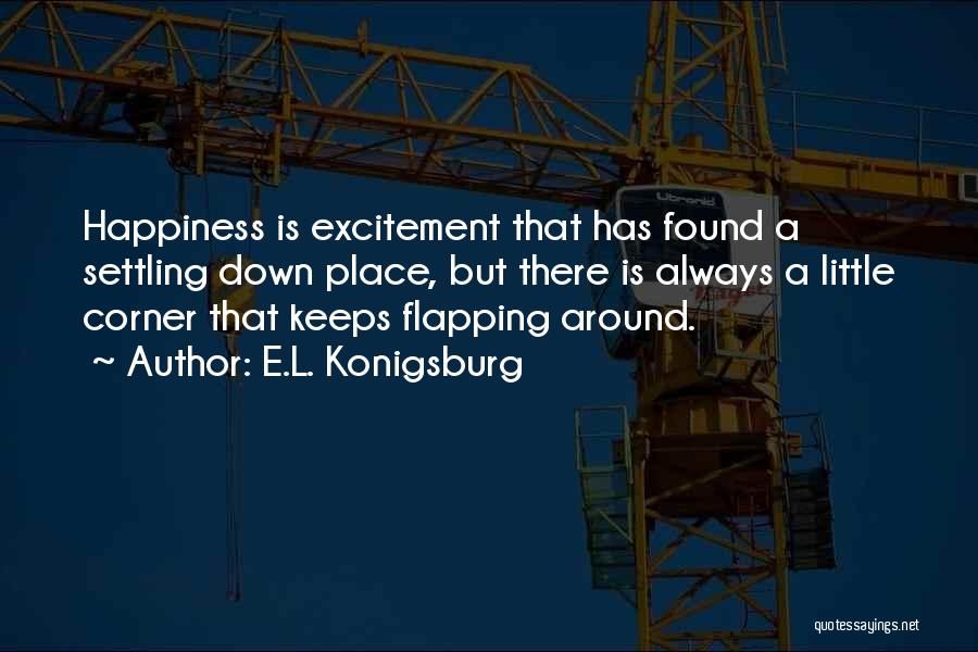 A Little Happiness Quotes By E.L. Konigsburg