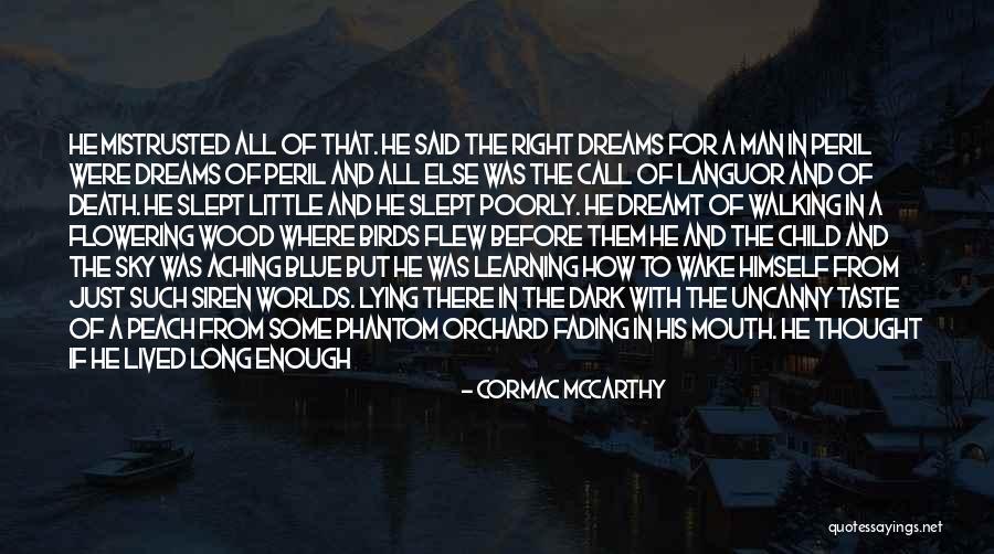 A Little Learning Quotes By Cormac McCarthy A Little Learning Quotes By Cormac McCarthy