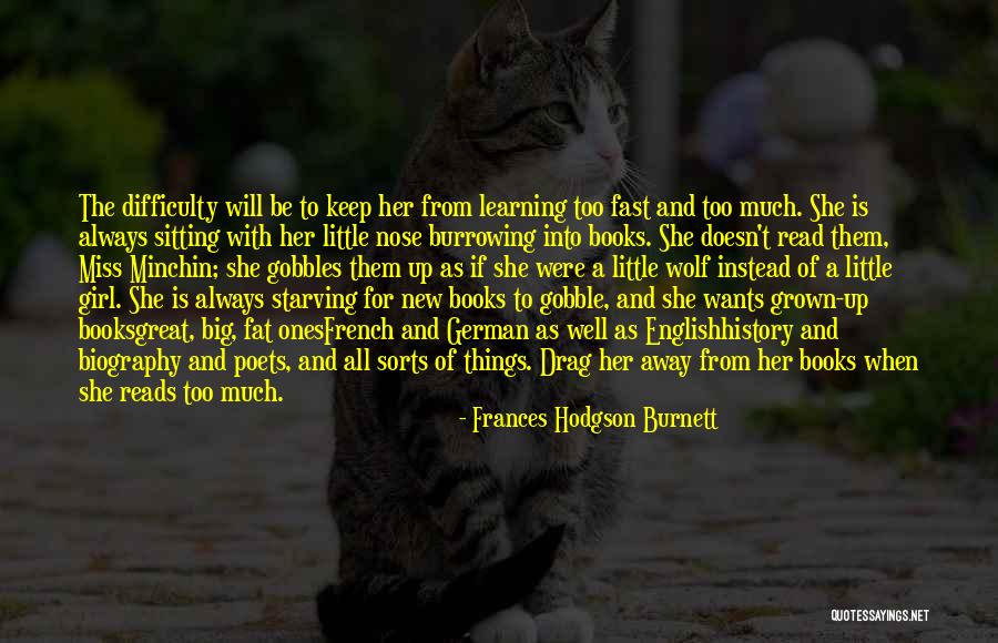 A Little Learning Quotes By Frances Hodgson Burnett A Little Learning Quotes By Frances Hodgson Burnett
