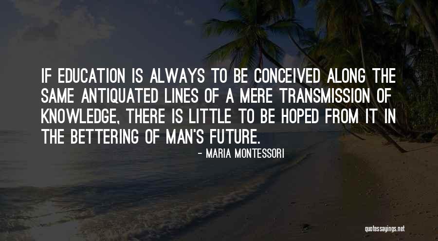 A Little Learning Quotes By Maria Montessori A Little Learning Quotes By Maria Montessori