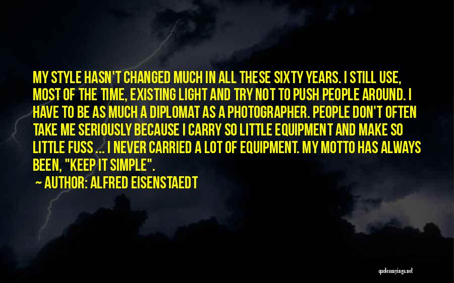 A Little Light Quotes By Alfred Eisenstaedt