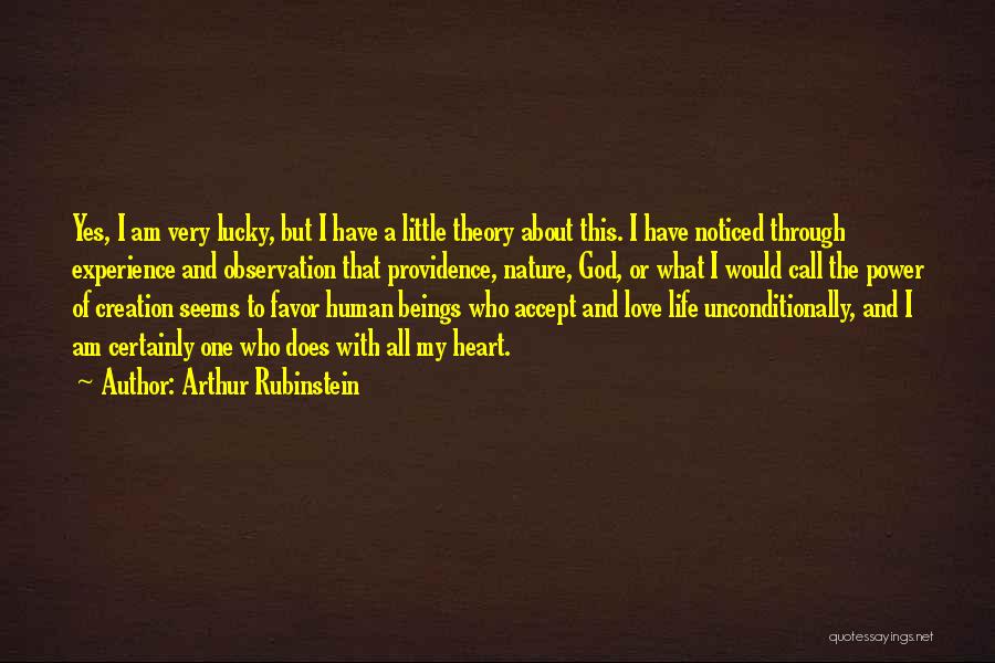 A Little Love Quotes By Arthur Rubinstein