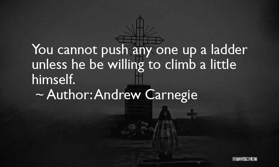 A Little Push Quotes By Andrew Carnegie