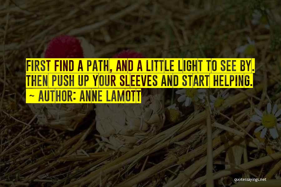 A Little Push Quotes By Anne Lamott