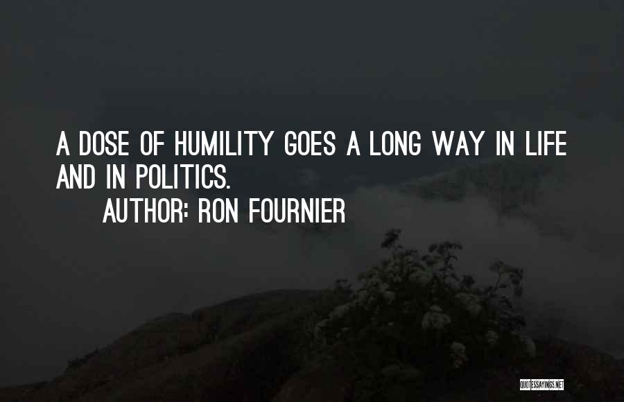 A Long Life Quotes By Ron Fournier
