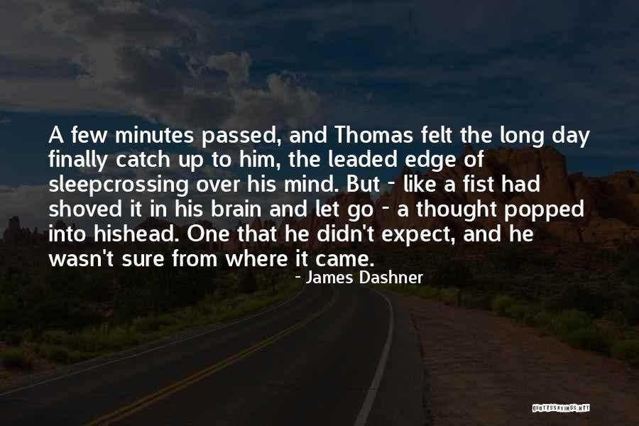 A Long Long Sleep Quotes By James Dashner