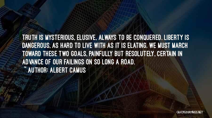 A Long Road Quotes By Albert Camus