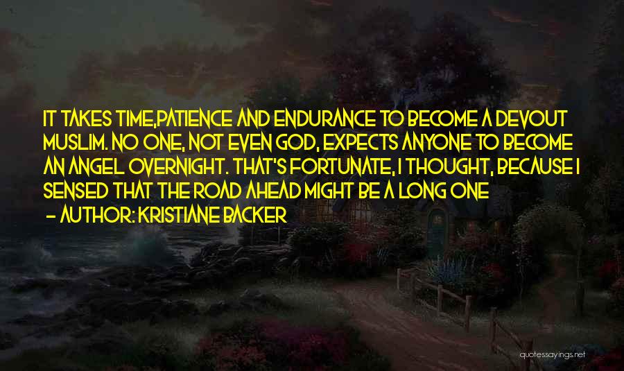 A Long Road Quotes By Kristiane Backer