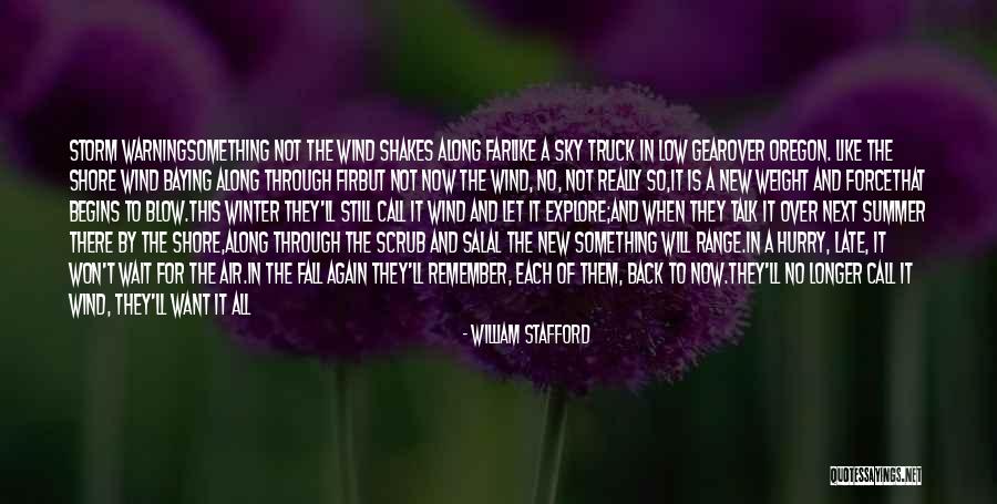 A Longer Fall Quotes By William Stafford A Longer Fall Quotes By William Stafford