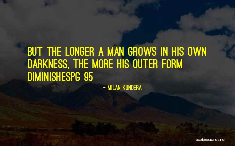 A Longer Form Quotes By Milan Kundera A Longer Form Quotes By Milan Kundera