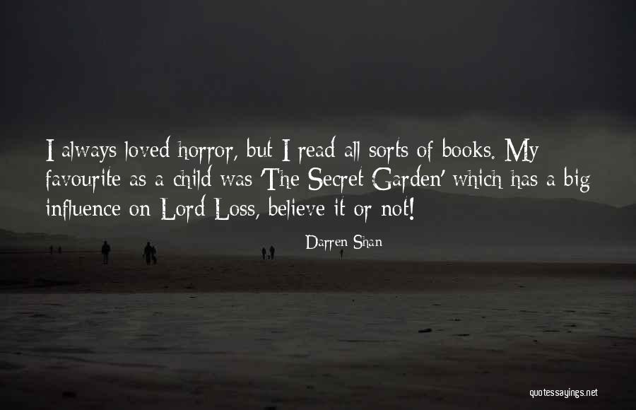 A Loss Of A Child Quotes By Darren Shan