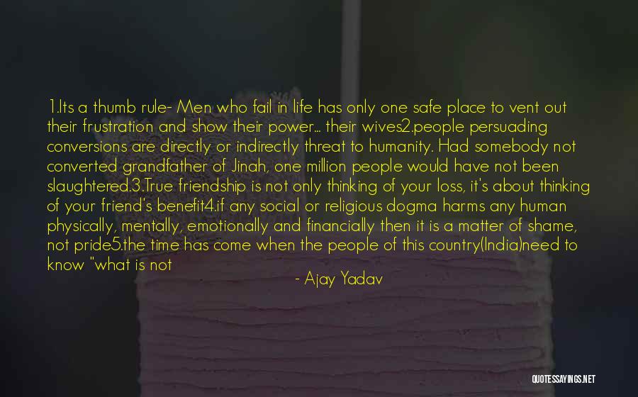 A Loss Of A Friend Quotes By Ajay Yadav A Loss Of A Friend Quotes By Ajay Yadav