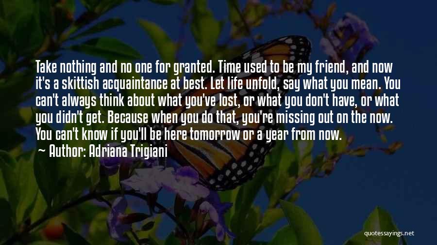 A Lost Best Friend Quotes By Adriana Trigiani