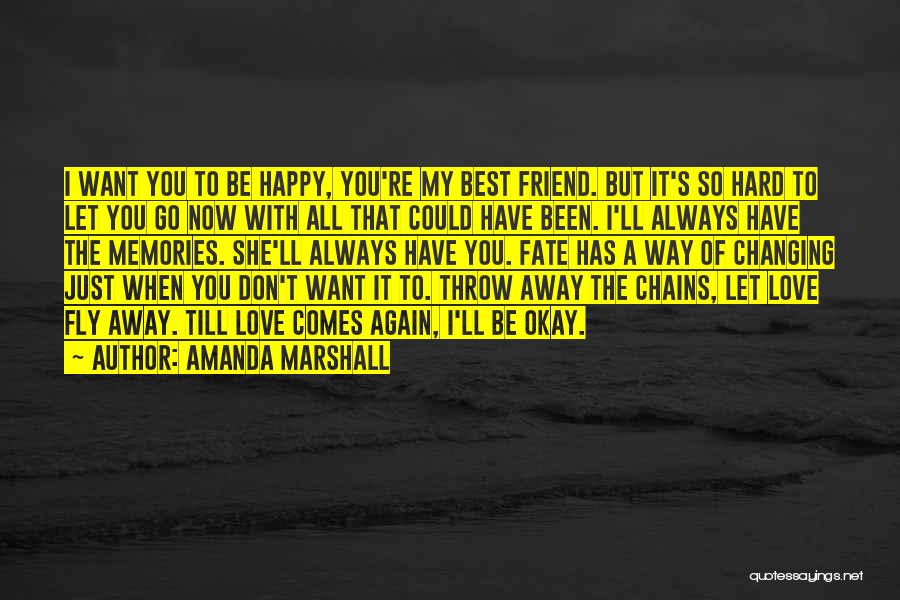 A Lost Best Friend Quotes By Amanda Marshall