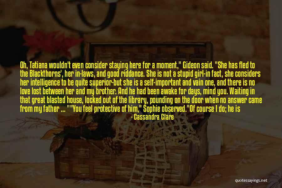 A Lost Brother Quotes By Cassandra Clare